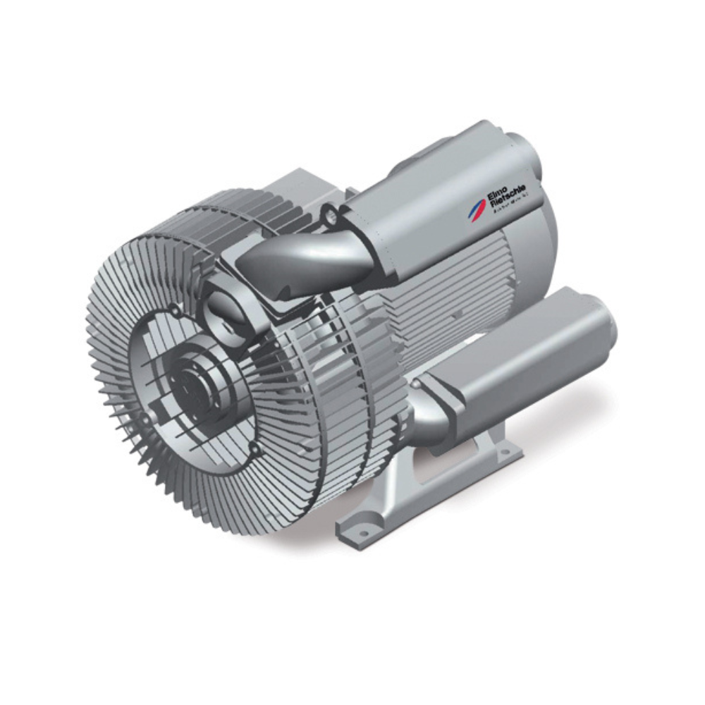 The G-Series features regenerative, side channel blowers manufactured by Elmo Rietschle.